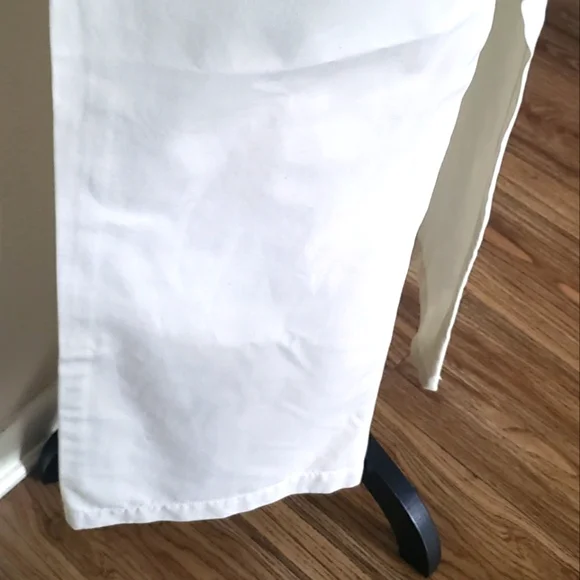 Ralph Lauren Women's Wide Leg White Chinos - Picture 8 of 8